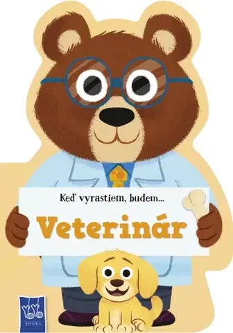 Leporelá, krabičky, puzzle knihy Keď vyrastiem, budem...Veterinár