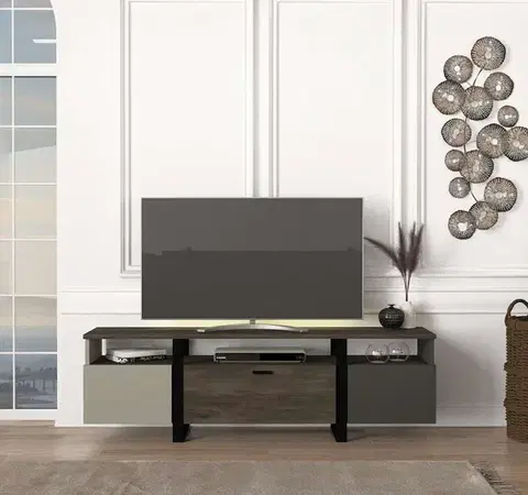 TV stolíky ARNIE TV stolík, cura/riversand/antracit