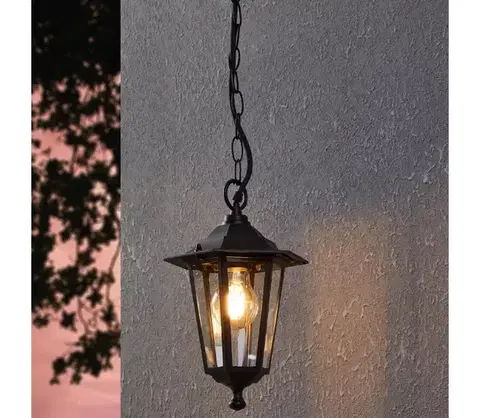 Záhradné lampy EGLO 22471 - Vonkajšia lampa LATERNA 4 1xE27/60W 22471