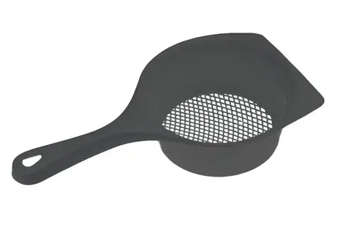Cedníky TVAR - Cedník na cestoviny priemer 18cm šedý