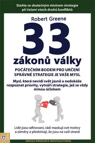 Motivačná literatúra - ostatné 33 zákonů války - Robert Greene