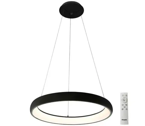 Svietidlá Azzardo  - LED Stmievateľný luster na lanku ANTONIO LED/32W/230V čierna + DO 