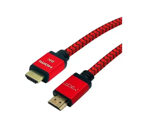Predlžovacie káble MK FLORIA MKF-H8KHDMI21 - 1,5m - HDMI kábel s Ethernetom V2.1 1,5m 12.500710