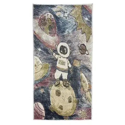 Koberce pre deti Koberc Stella Kids 1,6/2,4 A076A FMQ45 modrá