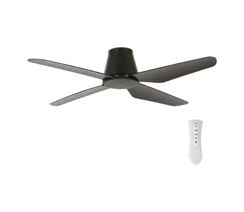Ventilátory Lucci Air 213000 - Stropný látor AIRFUSION ARIA čierna + diaľkové ovládanie 213000