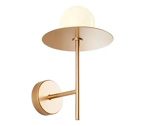 Svietidlá Redo 01-2725 - Nástenná lampa PLATO 1xG9/10W/230V zlatá 01-2725