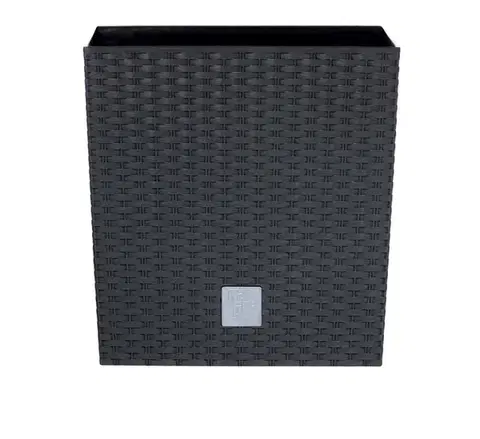 Kvetináče PROSPERPLAST - Kvetináč RatoLow 32cm antracit