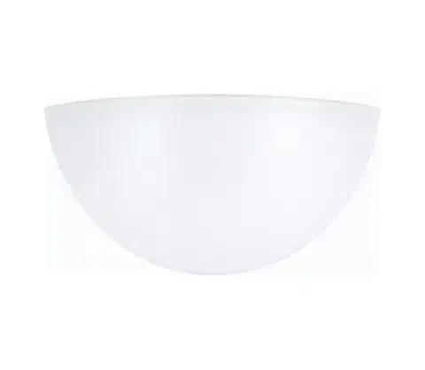 Lampy  Náhradné sklo NATURAL/OAK SLIM E27 biele szyba 8.4