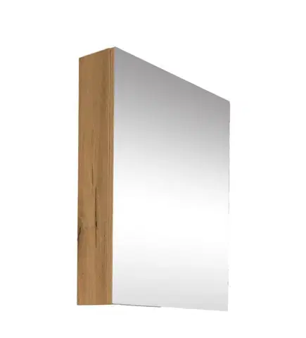 Kúpeľňový nábytok Zrkadlová skrinka SAT B-Way 60x75 cm lamino dub BWAY60CABOAK BWAY60CABOAK