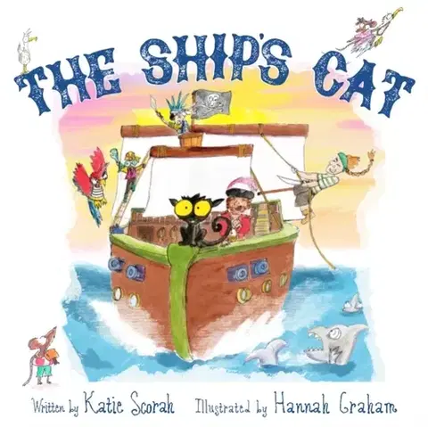 Leporelá, krabičky, puzzle knihy The Ship's Cat - Katie Scorah