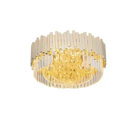 Svietidlá MAXLIGHT C0165 - Stropné svietidlo TREND 8xE14/40W/230V pr. 45 cm zlatá C0165