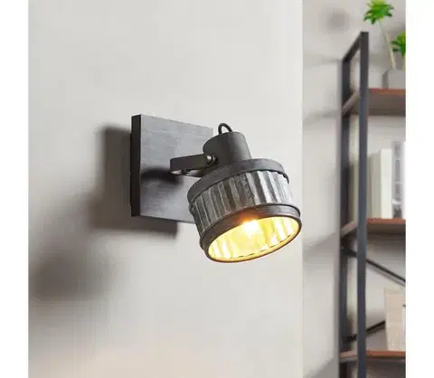 Svietidlá Eglo 43444 - Bodové svietidlo TURROCK 1xE27/28W/230V 43444