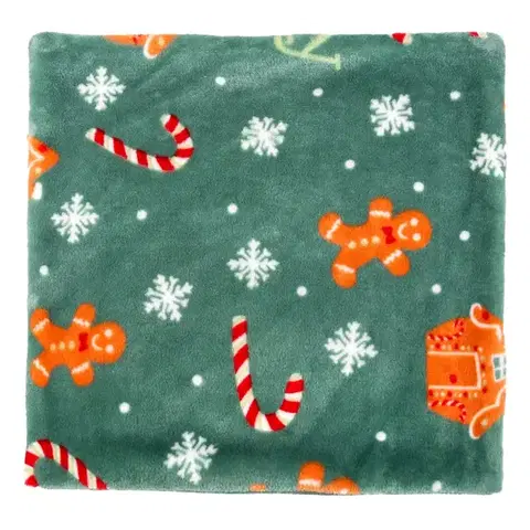 Dekoračné obliečky Obliečka na vankúš Christmas 40x40 cm zelená