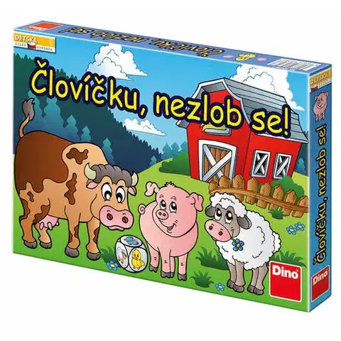 Spoločenské hry Dino Toys Detská hra Človeče, nehnevaj sa Dino