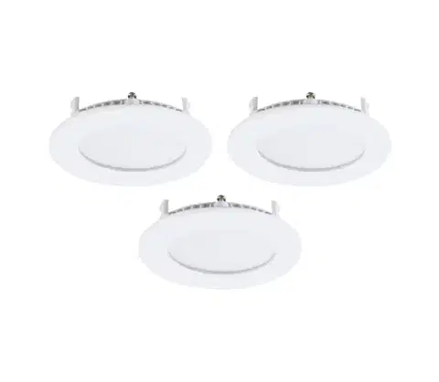 LED osvetlenie Eglo 79072 - SADA 3× LED zapustených stropných svietidiel FUEVA-RW 1×LED/2,8W/230V 79072