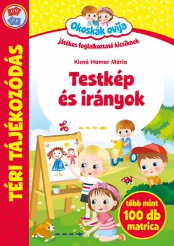Nalepovačky, vystrihovačky, skladačky Okoskák Ovija - Testkép és irányok - Mária Kisné Hamar