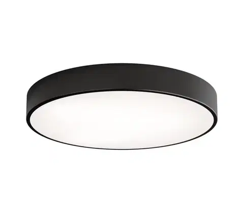 Svietidlá  Stropné svietidlo so senzorom CLEO 5xE27/24W/230V pr. 60 cm čierne 5907623621986