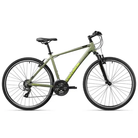 Bicykle Pánsky crossový bicykel Cyclision Zodin 5 MK-II 28" Flash Army - M/S (17", 150-170 cm)