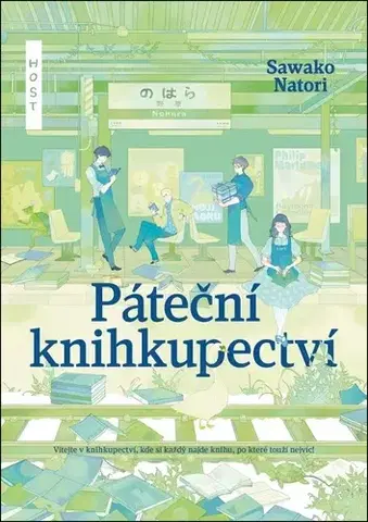 Svetová beletria Páteční knihkupectví - Sawako Natori,Petr Kabelka,Eliška Kabelková Vítová