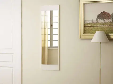 Zrkadlá NEDIK nástenné zrkadlo, biela