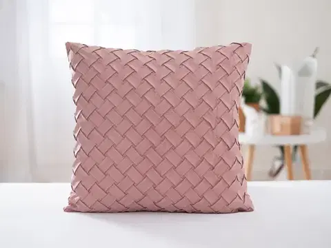 Dekoračné obliečky MKLozkoviny.sk Obliečka na vankúš 45 × 45 cm - Felipe staroružová-  -