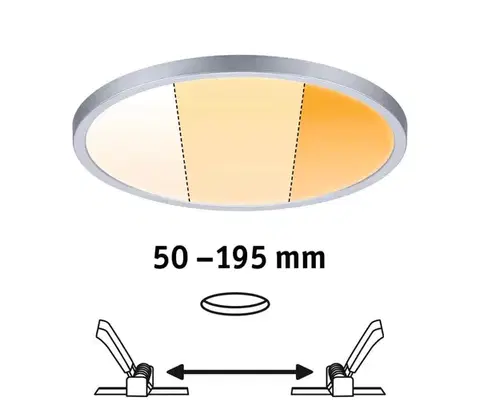 Svietidlá Paulmann 92992 - LED/16W IP44 Kúpeľňové podhľadové svietidlo AREO 230V 92992