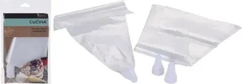 Dekorácie na tortu Kinekus Sáčok na zdobenie so špičkami, sada 2ks