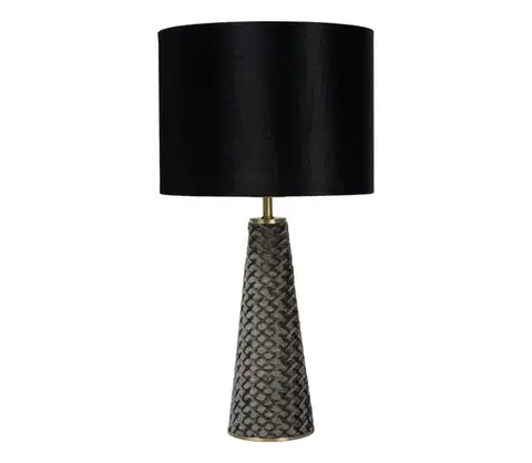Lampy Lucide 10501/81/30 - Stolná lampa VELVET 1xE27/40W/230V 10501/81/30