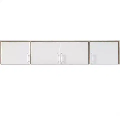 Vybavenie skríň Nadstavec na skriňu Smart  SRN1 200 cm dub sonoma/biela
