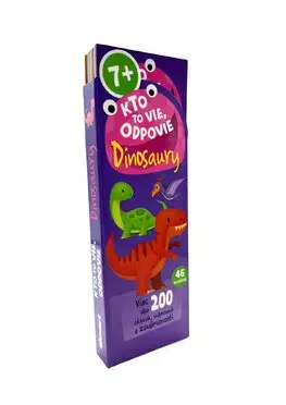 Príroda Kto to vie, odpovie. Dinosaury - Kolektív autorov
