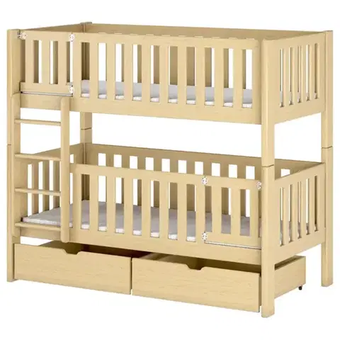 Poschodové postele Posteľ Ksawery 80x180 borovica
