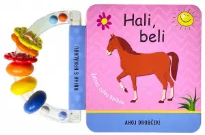 Leporelá, krabičky, puzzle knihy Hali beli: Knižka s hrkálkou