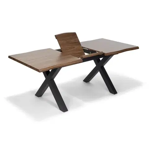 Konferenčné stolíky Jedálenský stôl TIMBER FLEX CROSS 185, prírodný dub