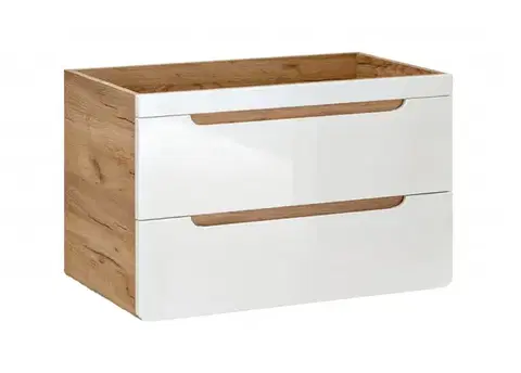 Skrinky do kúpeľne ArtCom Skrinka pod umývadlo ARUBA White 821 | 80cm