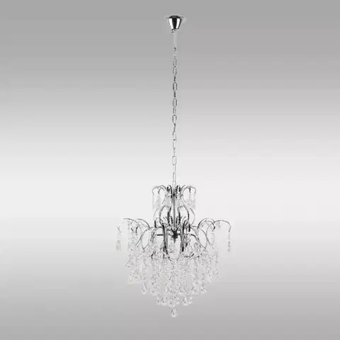 Moderné lustre do obývačky Luster Flora AH-FLE146CH LW1