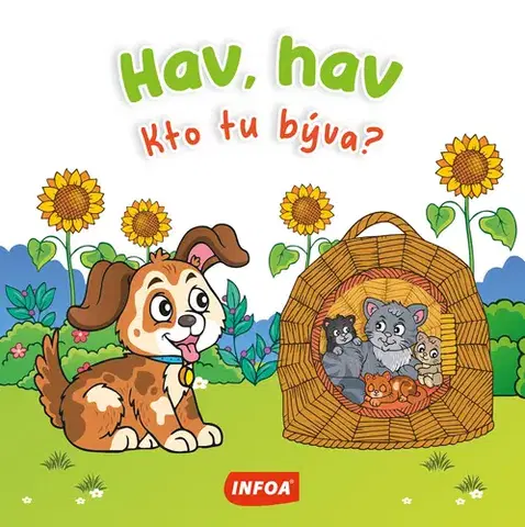 Leporelá, krabičky, puzzle knihy Kto tu býva? Hav, hav (SK vydanie)