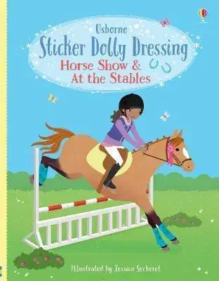 V cudzom jazyku Sticker Dolly Dressing Horse Show and At the Stables - Lucy Bowman