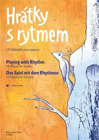 Hudba - noty, spevníky, príručky Hrátky s rytmem - 10 skladeb pro kytaru