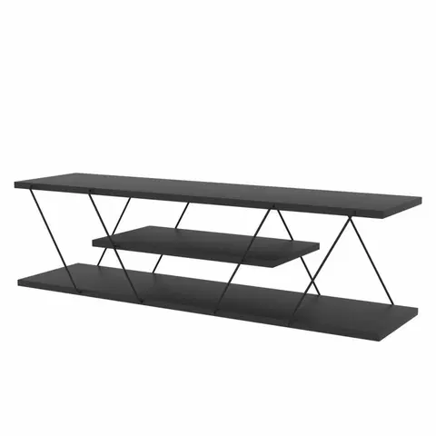 Konferenčné stolíky Televízny stolík Canaz Anthracite and Grey