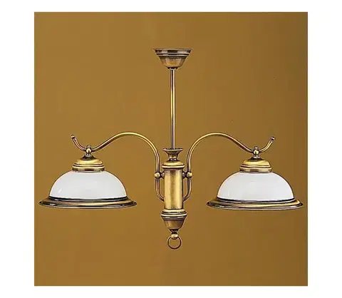 Svietidlá Jupiter 12 - OZ-2 - Luster OPÁL 2xE27/60W/230V 12