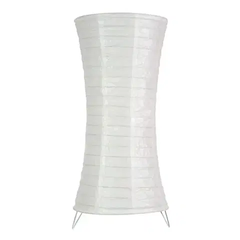 Stojacie lampy Papierová stojaca lampa biela noc 1xE27 64cm TAI