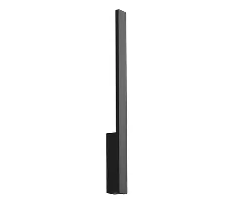 LED osvetlenie Redo 90872 - LED vonkajšie nástenné svietidlo REFLEXA LED/6W/230V IP54 čierne 90872