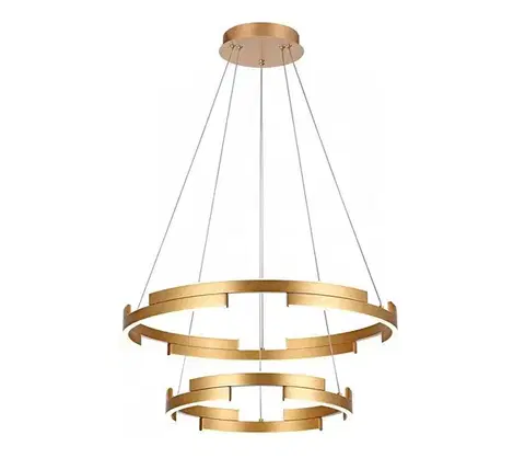 Svietidlá Redo 01-3178 - LED Stmievateľný luster na lanku CASTLE LED/60W/230V zlatá 01-3178