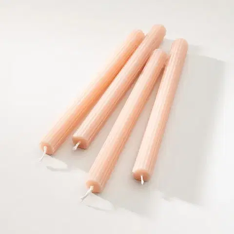 Vianočné dekorácie Sada knôtových sviečok Romance 2x25 cm