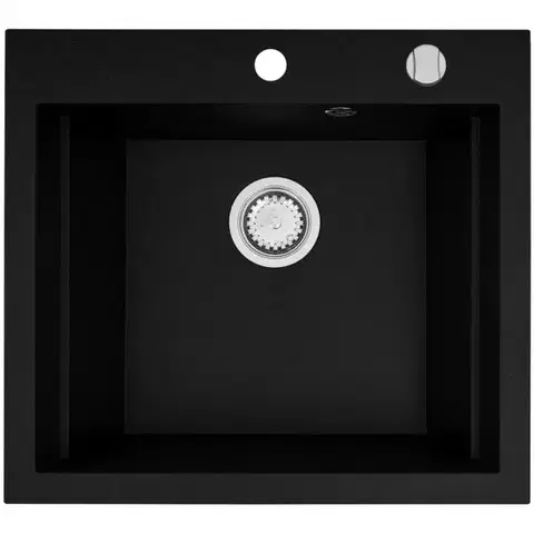 Granitové drezy Drez Siros (57x515) 1B karbon
