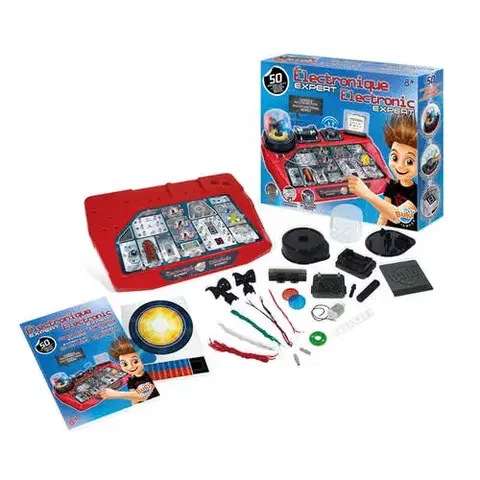 Technické hračky Buki Vedecký set Elektronický expert