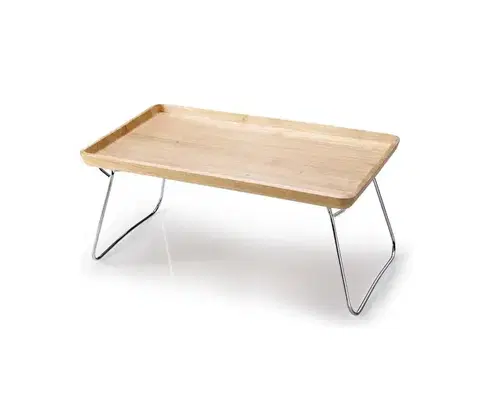 Podnosy Continenta C3245 - Podnos na posteľ 53x32 cm kaučukové drevo C3245