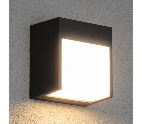 LED osvetlenie BRILAGI - LED Vonkajšie nástenné svietidlo TERNI LED/12W/230V antracit IP44 WO-HR60421-OEM-ANT