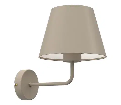 Svietidlá  Nástenná lampa ARDEN 1xE27/15W/230V béžová 4221