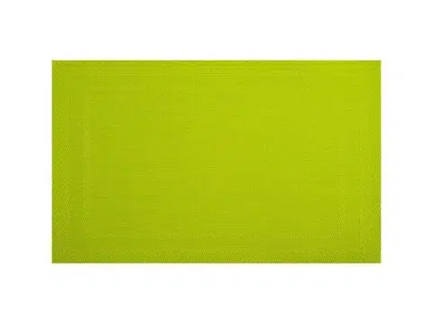 Obrusy Kinekus Prestieranie na stôl, 30x45cm zelené, PVC